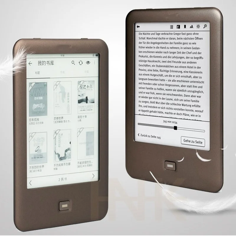 

Built in Light e-Book Reader WiFi ebook e-ink 6 inch Touch Screen 1024x758 electronic Book Reader