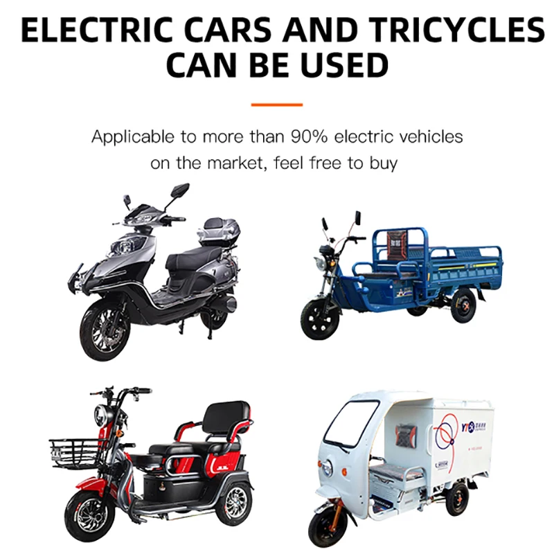 

60v50ah Electric Bicycle Forklift Lawn Mower Outdoor Power Boat Home Appliances Camping Mobile Power Supply