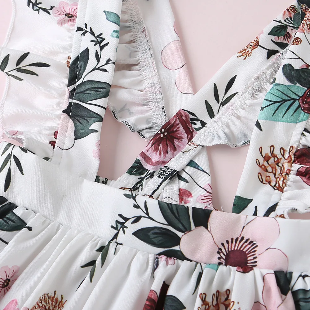 Зимнее платье для девочек 2020 милое летнее повседневное красное Хлопковое