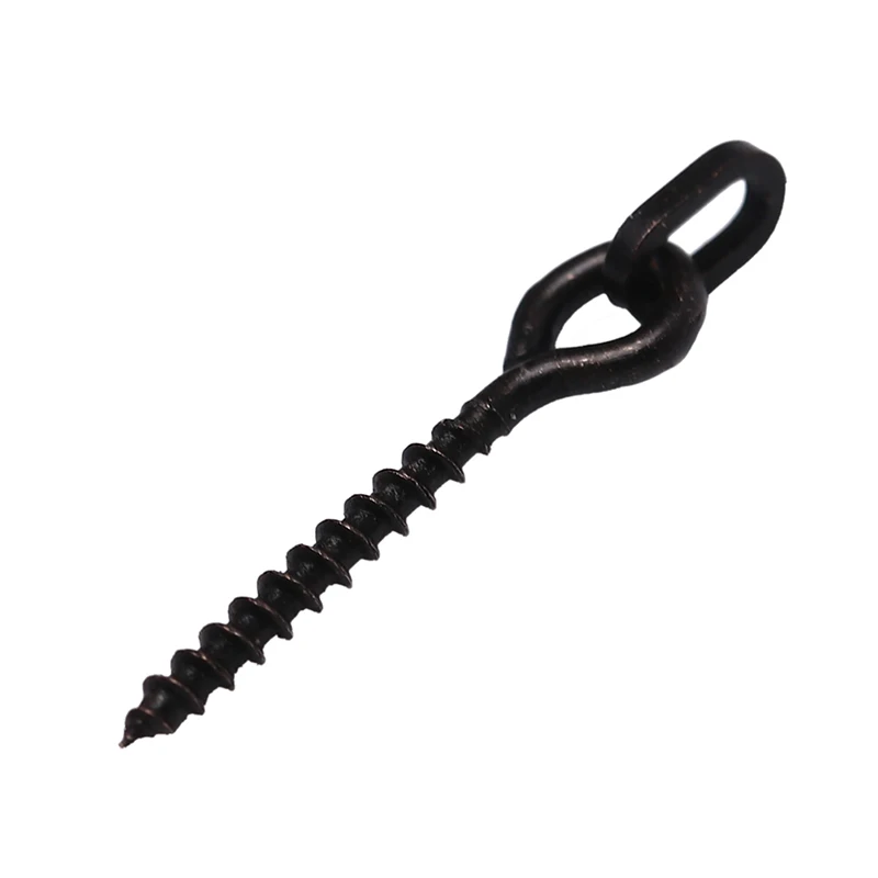 Screw connector with a rotary joint bait bracket carp fishing screw accessories matte black | Спорт и развлечения