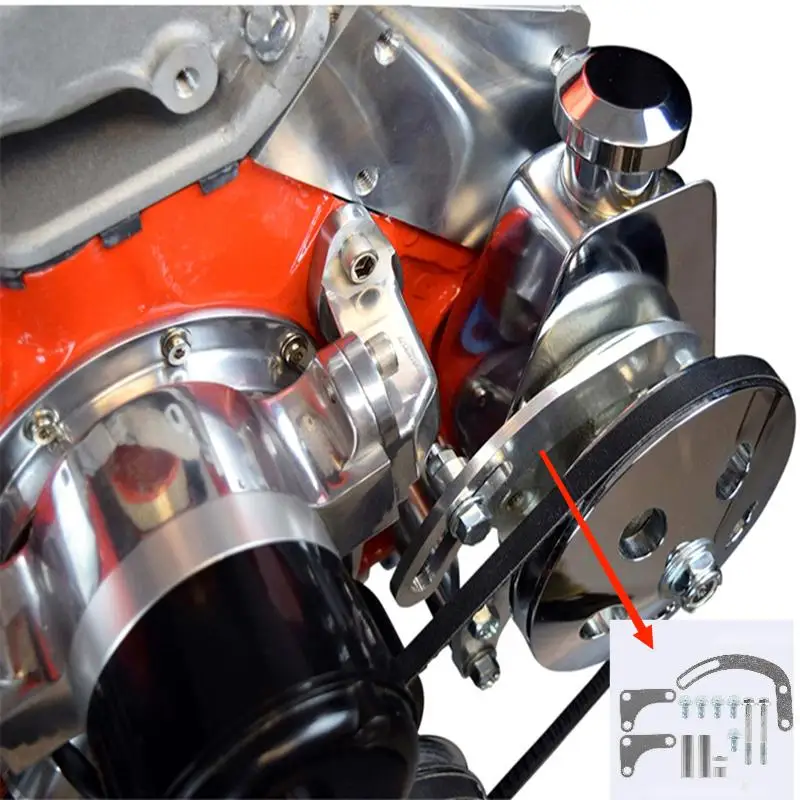 Высококачественный Монтажный кронштейн насоса гидроусилителя руля sbc для GM SB Chevy