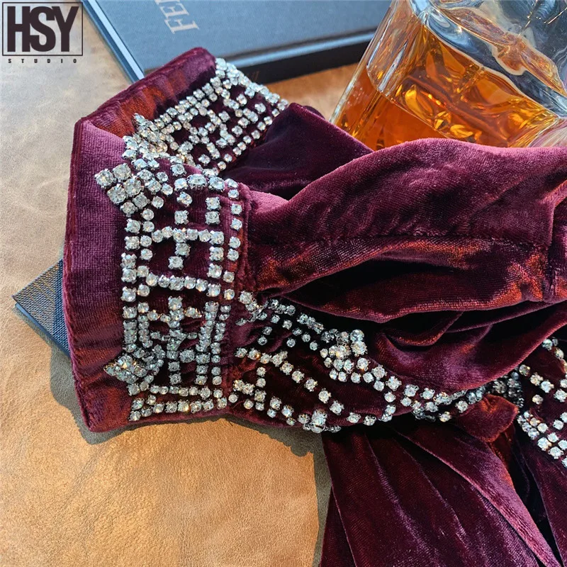 【HSY】2019 осень новый высококачественный византийский аристократический женский