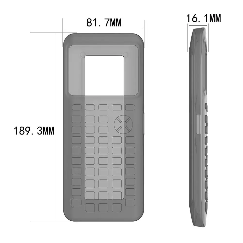 Силиконовый чехол для калькулятора се TI-84 Plus защита от царапин и пыли |
