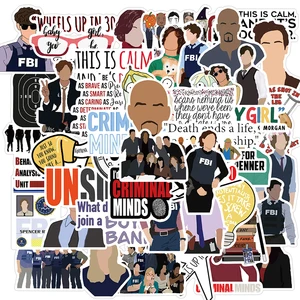 103050pcs criminal minds tv show stickers laptop guitar luggage fridge skateboard waterproof graffiti sticker decal kid toy free global shipping