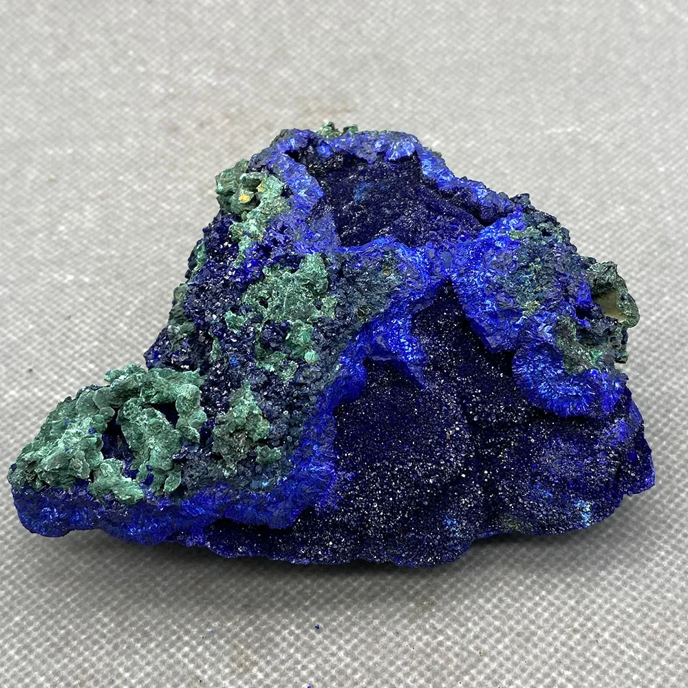 

Natural azurite mineral cristal espÃ©cime da provÃ­ncia de anhui, china