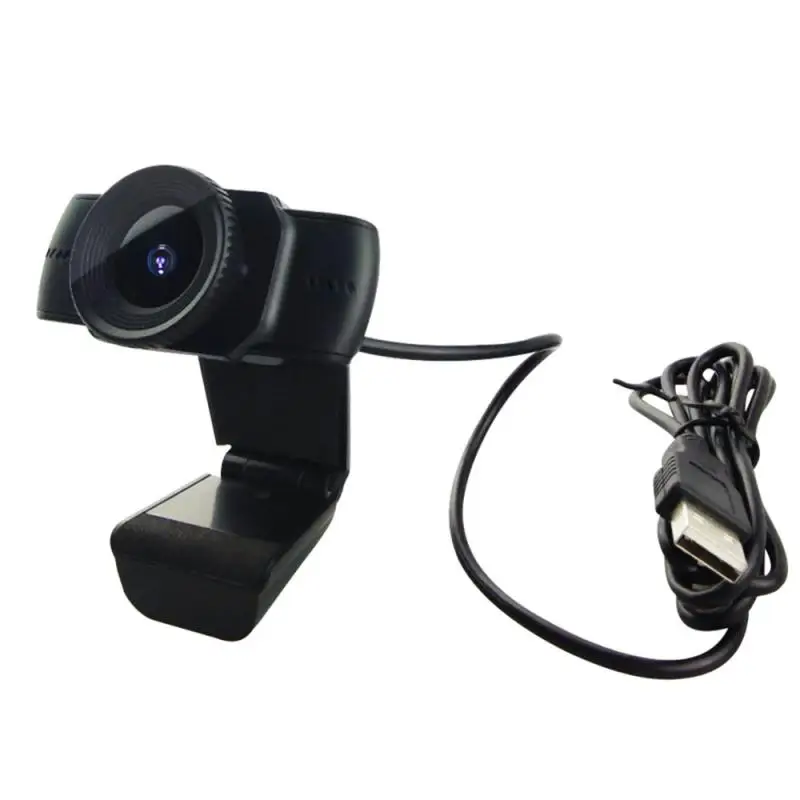 

HD 1080P Webcam Mini USB Computer PC WebCamera with Microphone Rotatable Camera for Live Broadcast Video Calling Conference Work