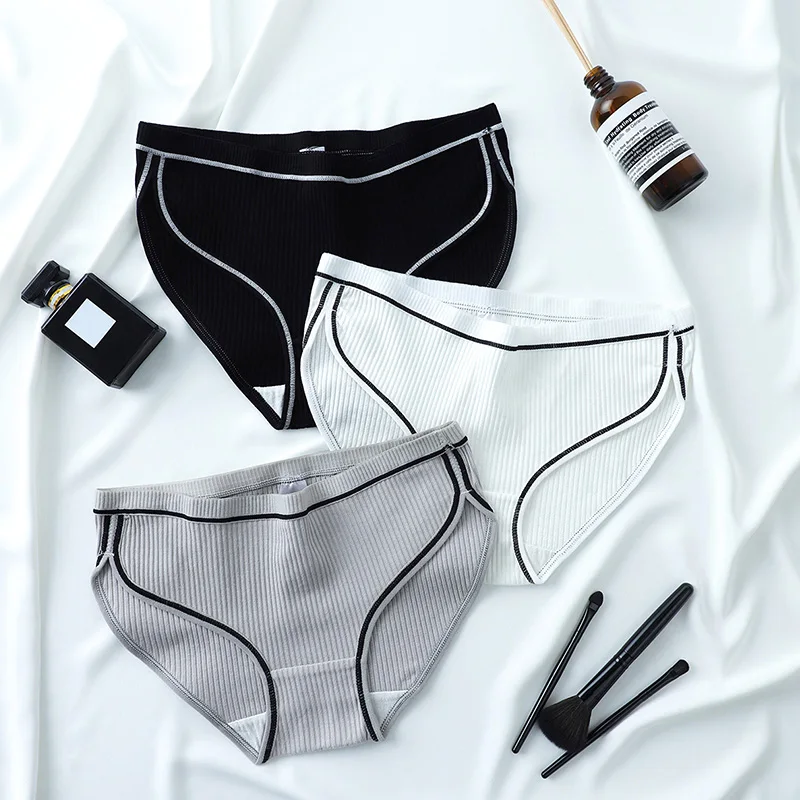 Женские хлопковые трусы японские сексуальные для женщин спортивные Стильные