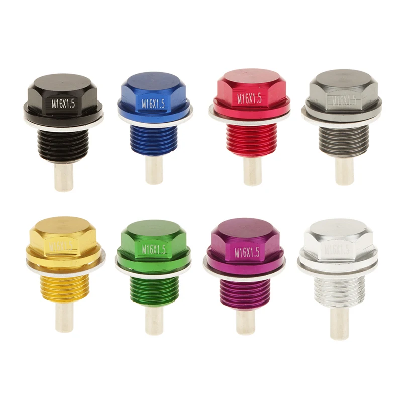

M16X1.5 Magnetic Oil Sump Nut Drain Oil Plug Screw Oil Drain Magnetic Oil Plug Nut For Toyota/Scion Subaru Car Accessories 2019