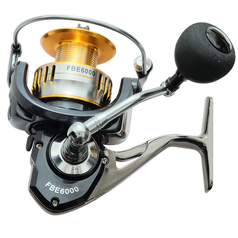 Новая полностью металлическая Рыболовная катушка серии FBE 2000 7000 спиннинговая