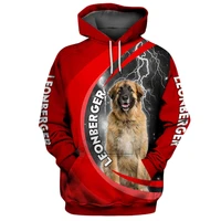 funny leonberger 3d printed hoodies fashion pullover men for women sweatshirts sweater animal costumes