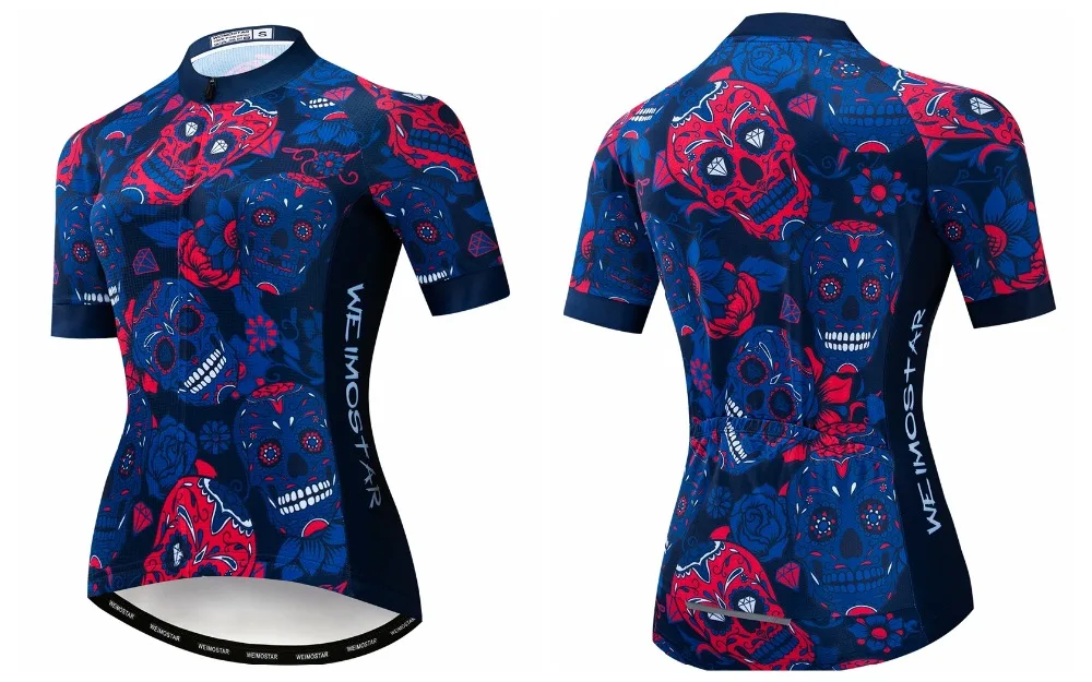 Женская велосипедная Джерси забавная Mtb велосипедная одежда короткая велосипедная одежда Ropa Maillot Ciclismo велокостюм из флиса черный розовый