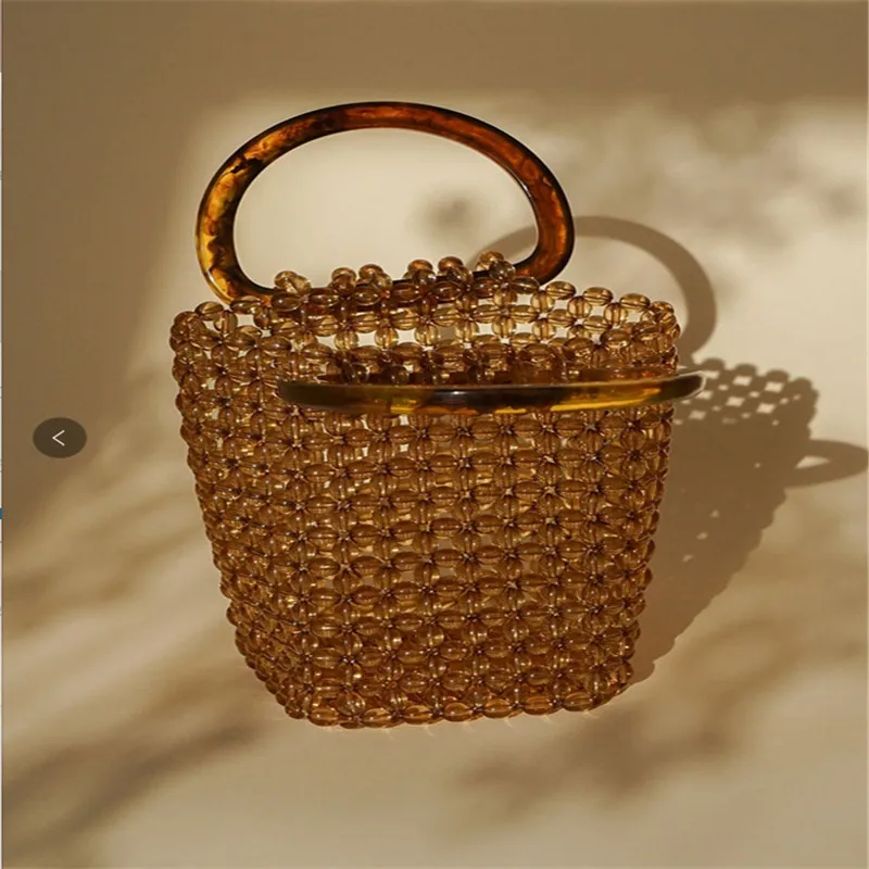 Женская вечерняя сумка с жемчугом и кристаллами ручной работы| |