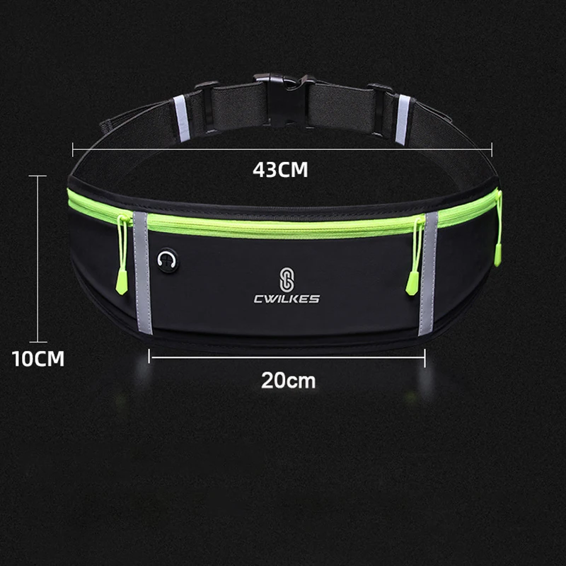 Поясная Сумка CWIKLES водонепроницаемая поясная сумка женская и мужская Спортивная