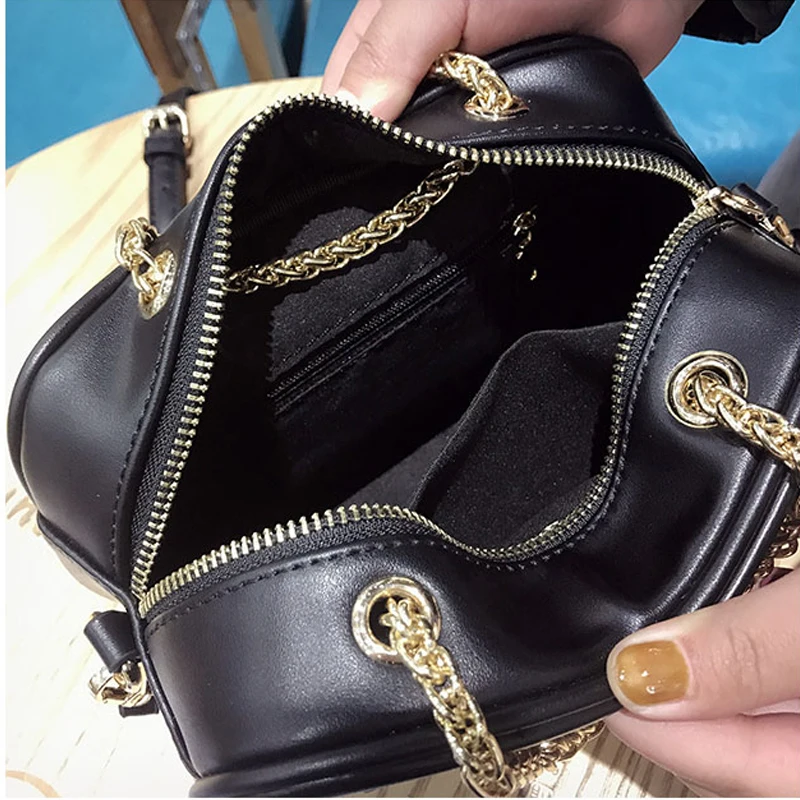 

iPinee Embroidery Female Crossbody Bags For Women 2019 High Quality PU Leather Famous Brand Luxury Handbag Designer Chain Bag