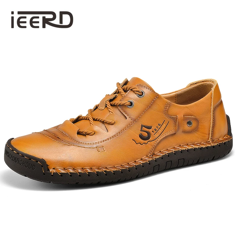 

Plus Size Fashion Men Shoes Split Leather Men Shoes Casual Comfortable Men Loafers Flats Shoes Breathable Shoes Men Moccasins