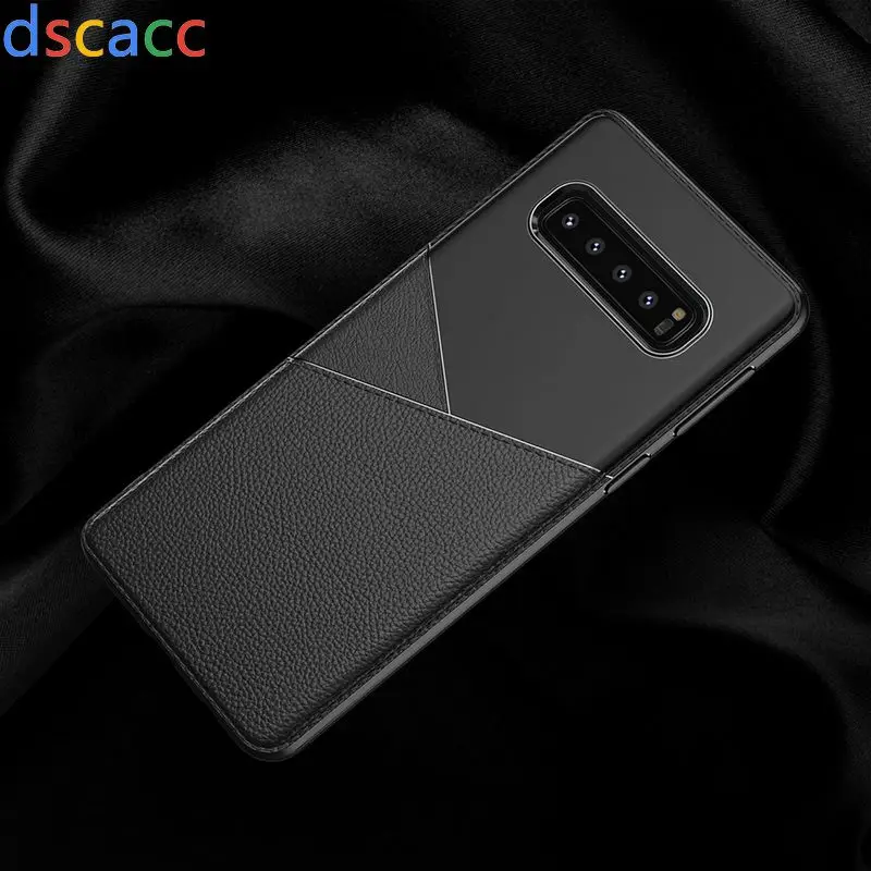 DSCACC Combo PU кожаный ТПУ чехол для телефона Samsung S10 Plus S10E A6 A7 A9 A6S plus J4 J5 J6 J7 J8 pro Prime 100 шт. |