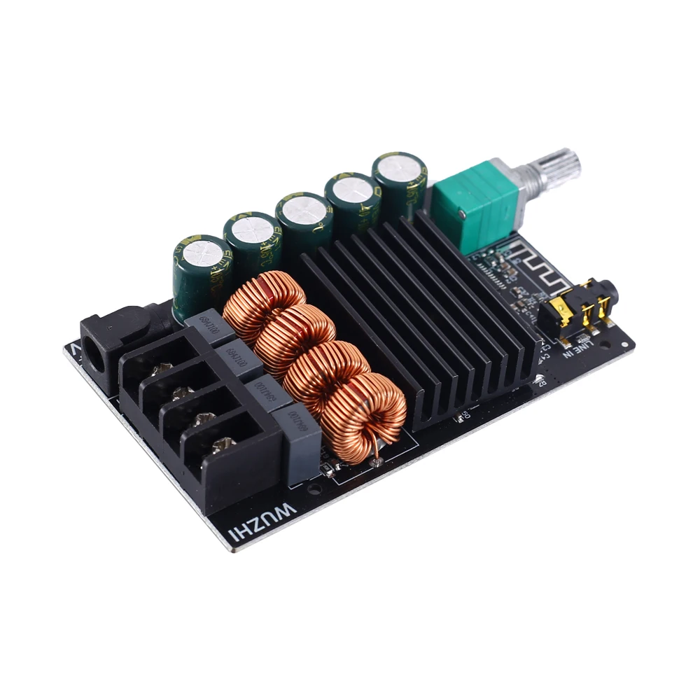 Hi-Fi Bluetooth аудио стерео модуль BLE5.0 TPA3116D2 AUX цифровой усилитель 100 Вт + Высокая