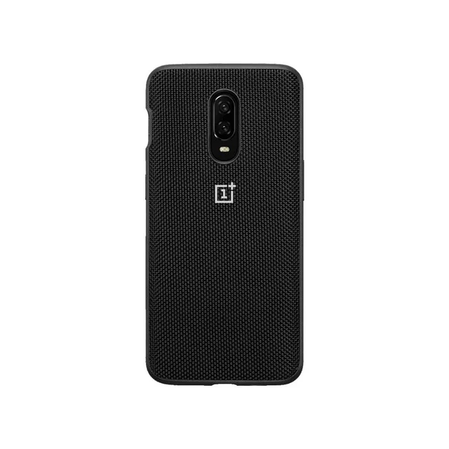Чехол для oneplus 6 T,,, официальный, защитный чехол, силиконовый, нейлоновый, карбон, бампер, кожаный, откидной Чехол, one plus 6t - Цвет: Nylon Bumper Case