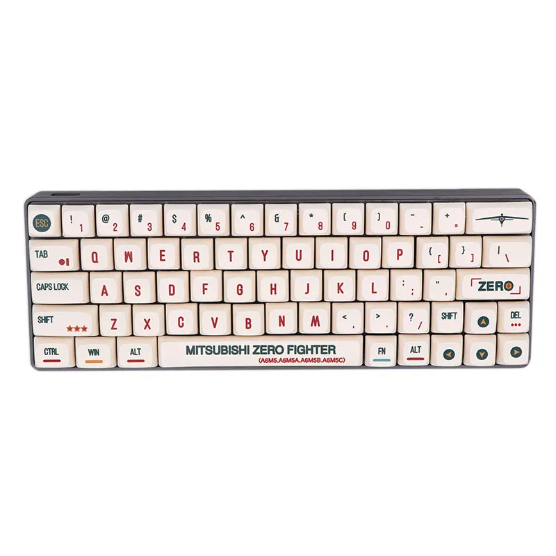 

AirPlane Ethermal Dye Sublimation fonts PBT keycap For Wired USB mechanical keyboard Cherry MX switch keycaps