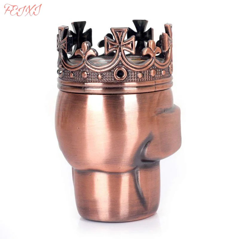 Панк Ghost Head Череп Стиль Пластиковый Точильщик для табака травяные травы ручной