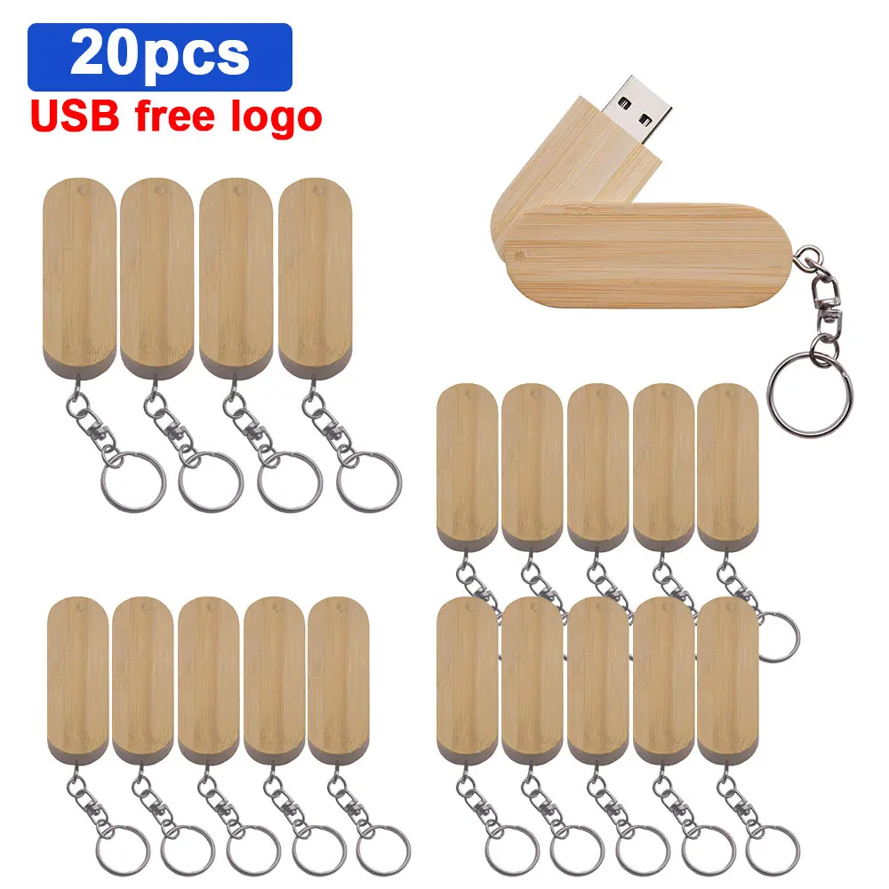 

USB-флеш-накопитель деревянный, 4-64 Гб, 20 шт./лот