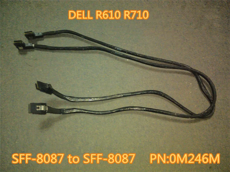 

0M246M M246M R145M 0R145M H700 H200 6G Mini SAS Cable for R610 R710,70cm