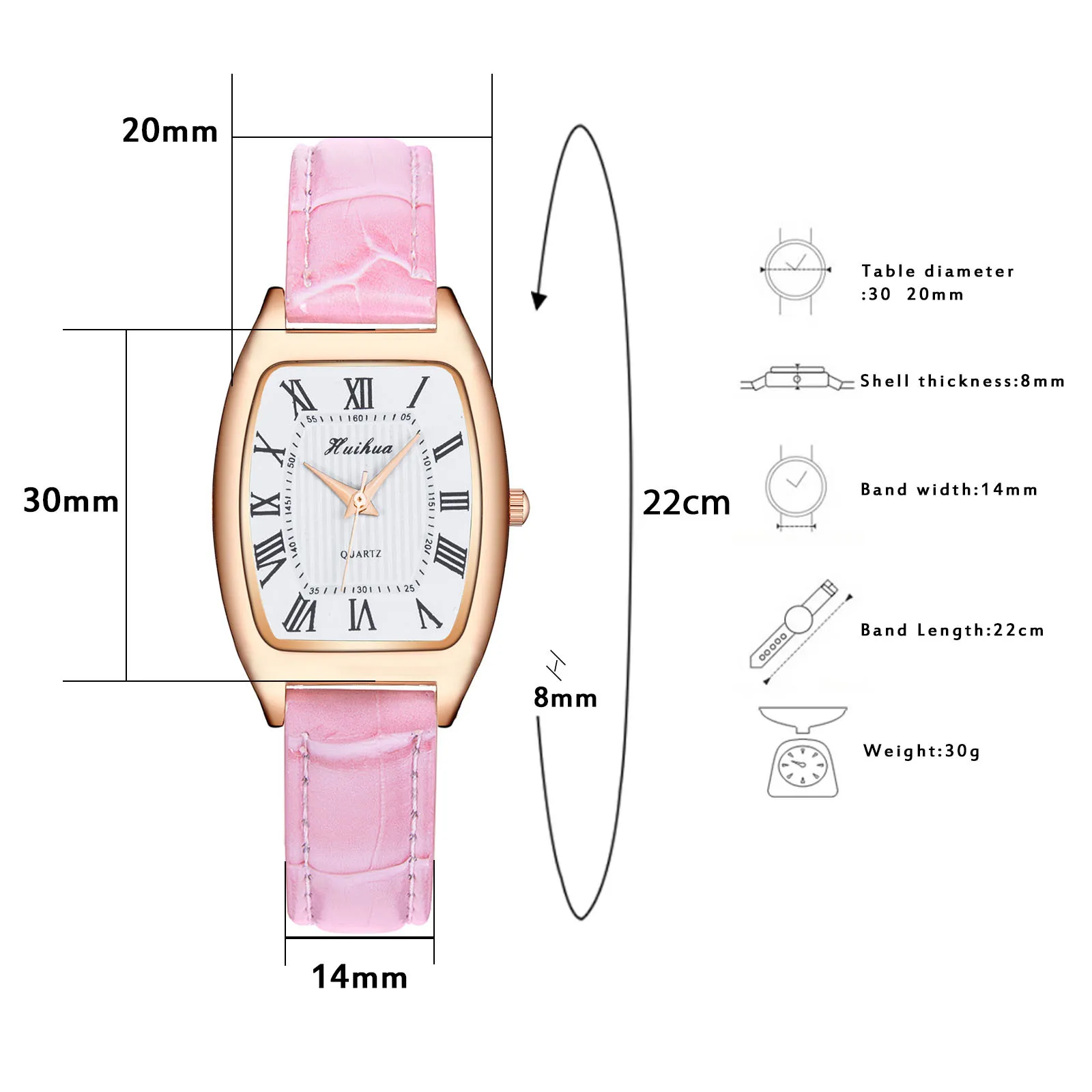 

New Style Women Watch Quartz Leather Band Wrist Watch Ladies Casual Leather Band Quartz Wristwatch Relogio Feminino #srn