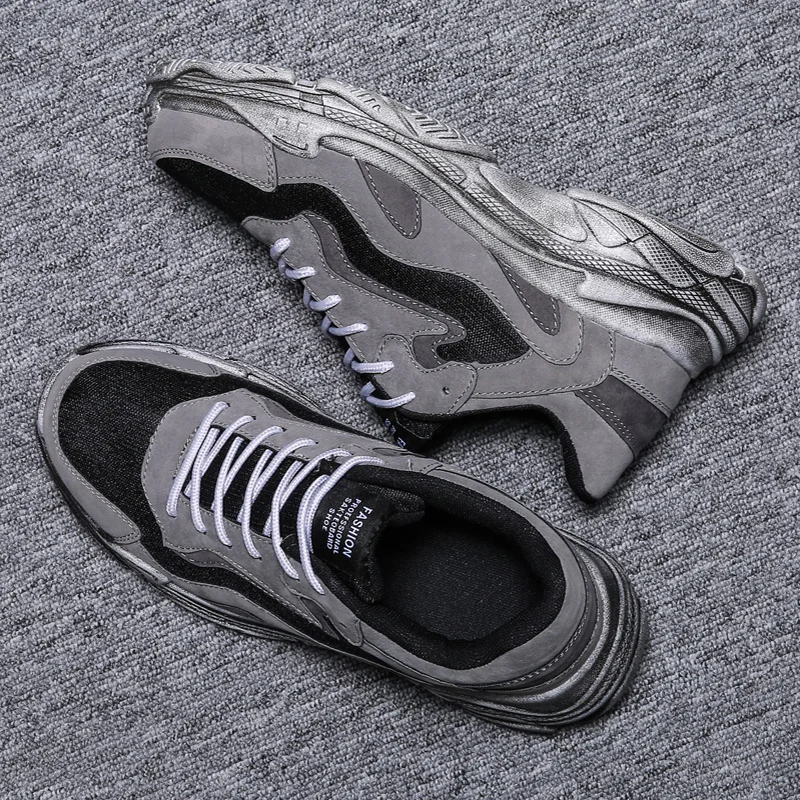 Diwaniya Four Seasons Youth Fashion Trend Shoes Men Casual Ins Hot Sell Sneakers Men New Colorful Dad Shoes Male Big Size 36-45