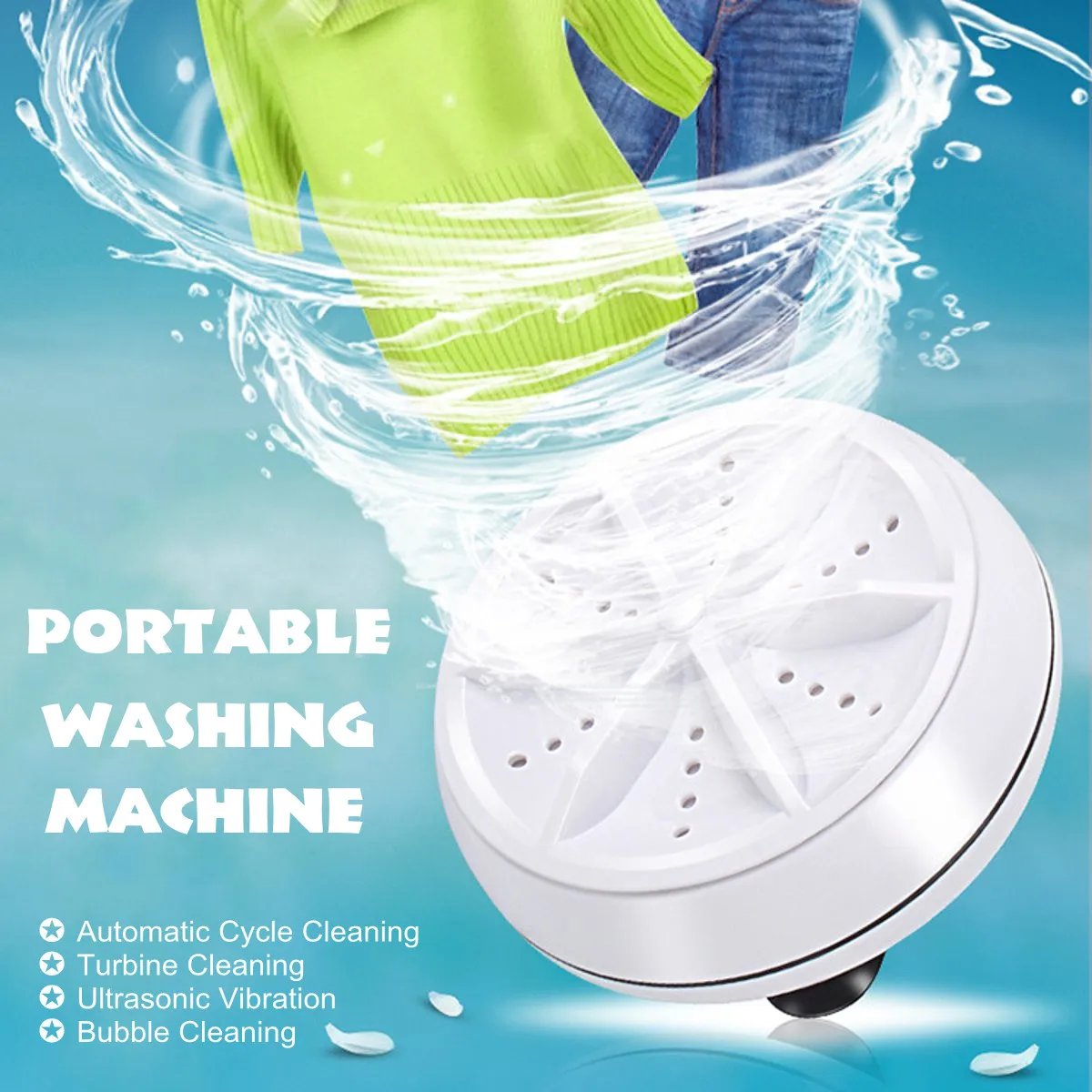 

Мини ультразвуковая стиральная машина портативная турбо персональная вращающаяся стиральная машина удобная для путешествий дома бизнеса ...