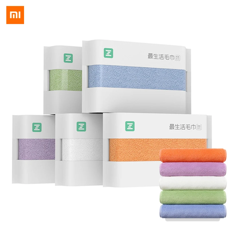 

Полотенце из микрофибры Xiaomi, полотенце для мытья лица из чистого хлопка для взрослых, бытовое мягкое Впитывающее быстросохнущее полотенце ...