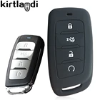 Силиконовый чехол для ключей Changan CS35, CS85, COUPE, CS95, CS75 plus, 2019, 2020, 4 кнопки, пульт дистанционного управления, автомобильные аксессуары, защитный