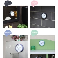 new bathroom waterproof kitchen clock suction cup wall clock decor shower timer decor tiny toilet