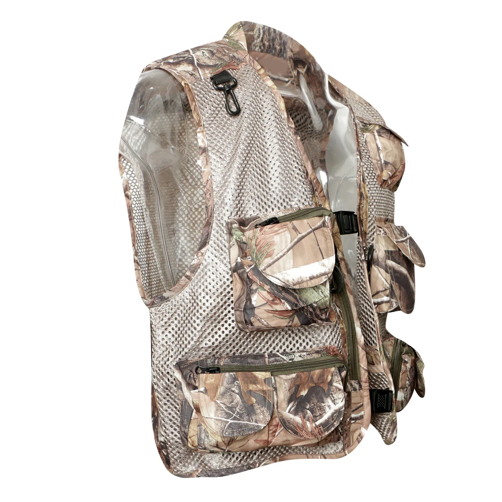 Сетчатый жилет для ловли форели рыболовные снасти и экипировка регулируемый