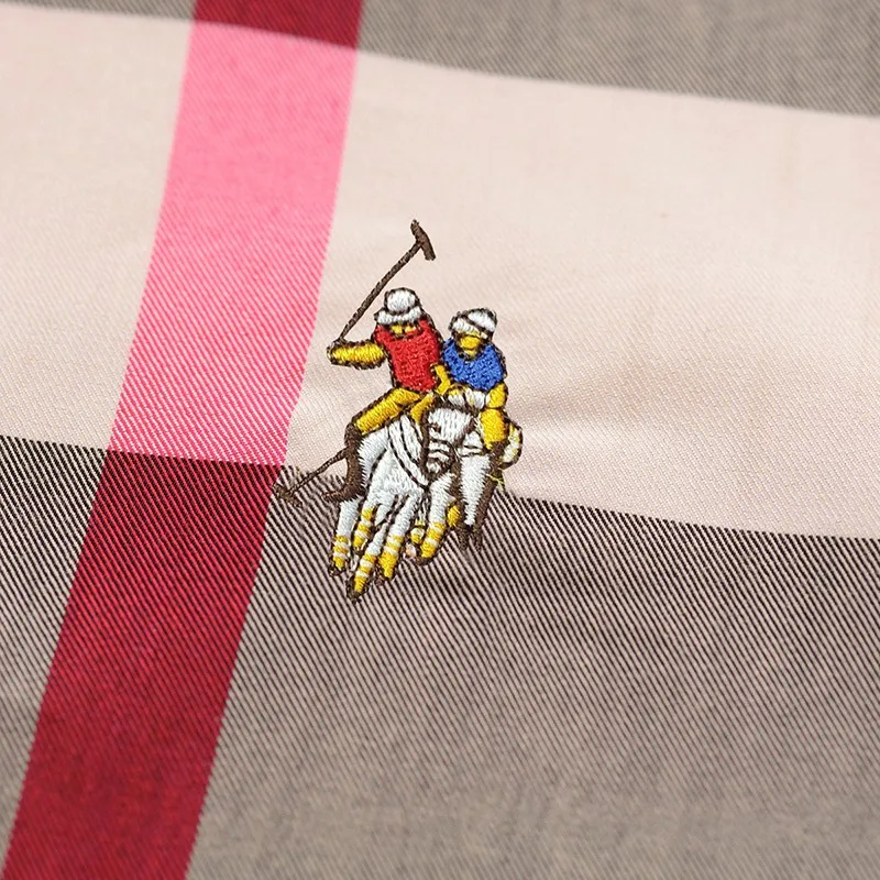 U.S.Polo Assn. Классическая женская рубашка в клетку Модный высококачественный