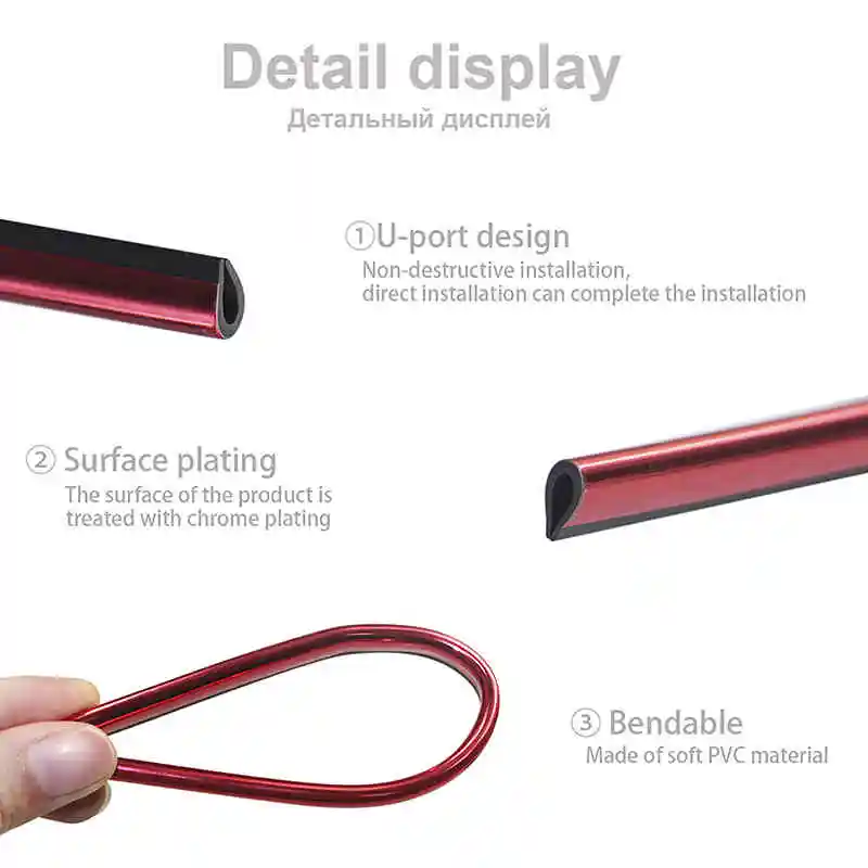 10 шт. автомобиля Стайлинг покрытие воздуха на выходе отделка полосы интерьер