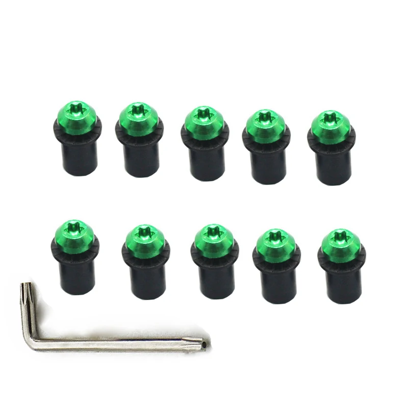 Крепежные гайки M5 винты для лобового стекла крепежные болты Suzuki GSXR GSX R 600 750 1000 K1 K2