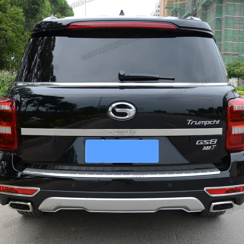

Нашивка на багажник задней двери автомобиля, украшение для задней двери, Стайлинг для Trumpchi Gac Gs8 2017 2018 2019 2020 2021, внешние аксессуары для автомо...