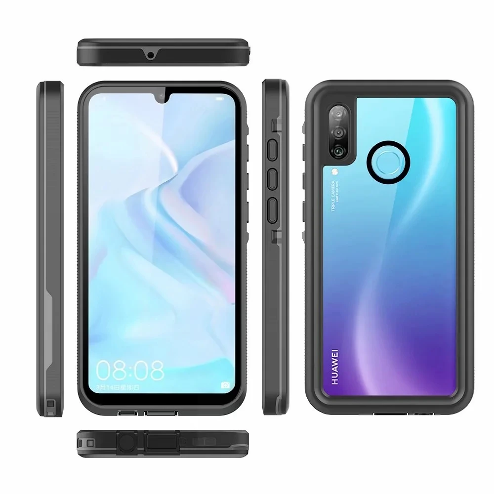 

IP68 Huawei P30 Lite Nova 4E 10ft TPU + PC