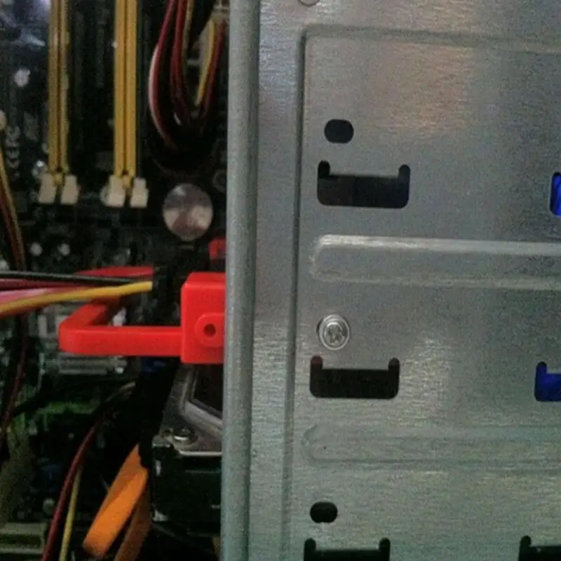 2,5 дюймов до 3,5 дюймов SSD HDD ноутбук жесткий диск монтажный комплект пластиковый адаптер Кронштейн Док-станция для настольного ПК