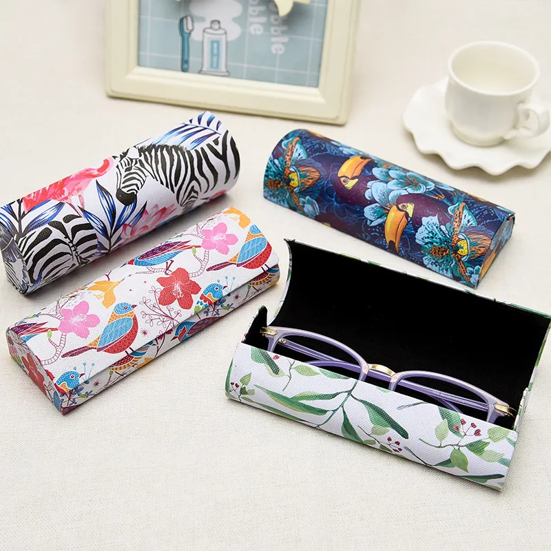 Чехол для солнцезащитных очков с цветочным принтом Женский ручной работы чехол