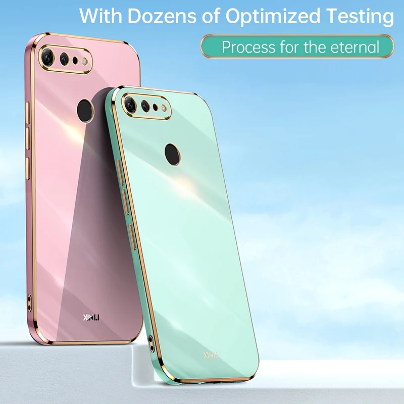 

For Honor View 20 Case Laser Plating Luxury Fashion Slim Soft Silicone Back Cover Phone Case For Honor View 20