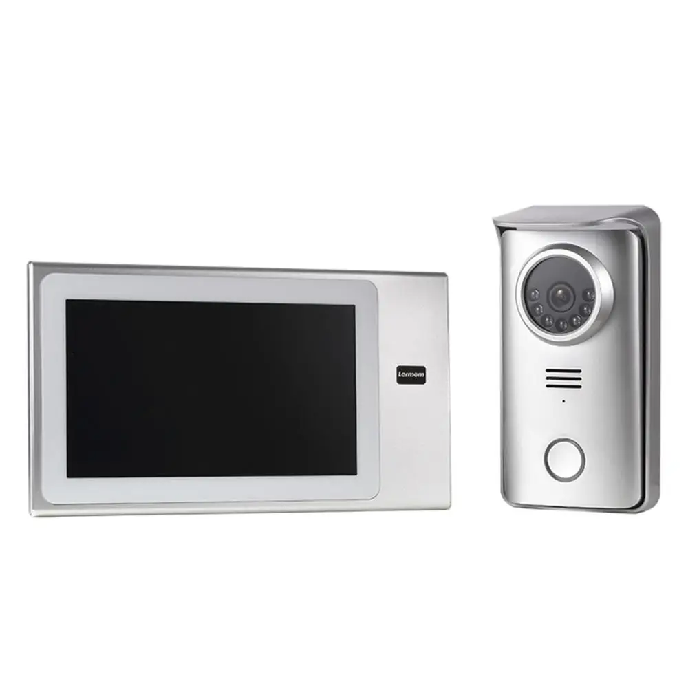 Бесплатная доставка 1080P AHD TFT LCD Проводная система видеодомофона 4 проводной