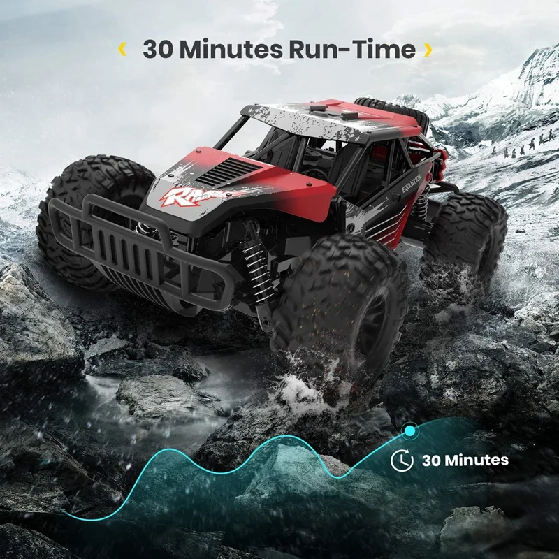 

DeerMan 2.4G 1:16 High-Speed Off-Road Remote Control Car Climbing Car Model Truck Toy Car