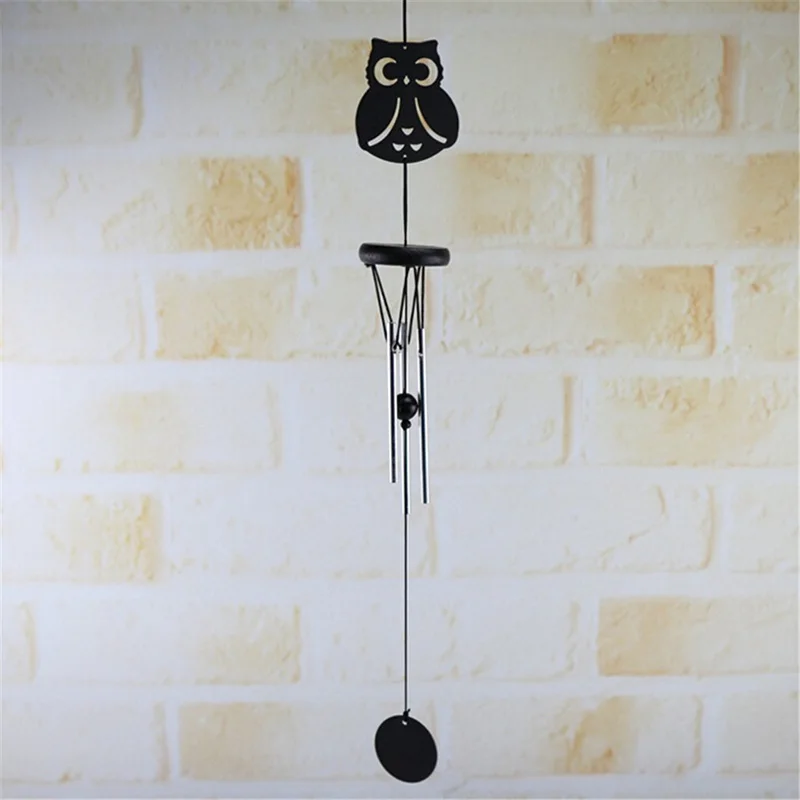 

1pc Retro Hollow Iron Wind Chime Outdoor Yard Garden Home Decoration Pendant Metal Wind Chime