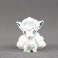 takara tomy genuine pokemon action figure pictorial book 037 vulpix mc elf model doll collect souvenirs toy gifts