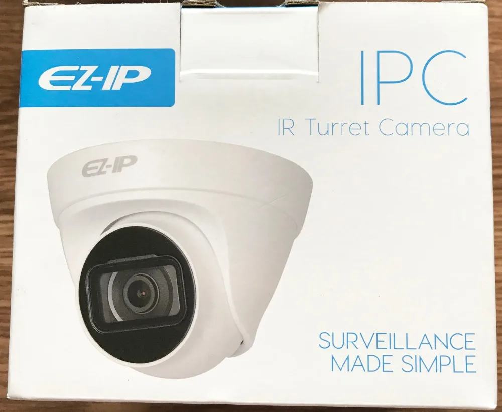 Dahua EZ-IP 4MP инфракрасная сетевая камера H.265+ Poe 2,8 мм фиксированный объектив 3,6 мм опционально день/ночь Водонепроницаемая Камера Безопасности IPC-HDW1431T1