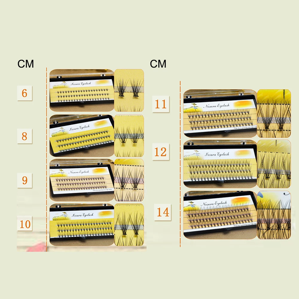 Ресницы Накладные 3D Индивидуальные удлинитель для накладных ресниц мягкие