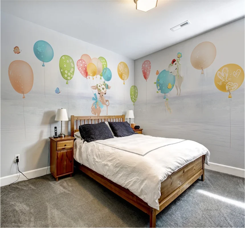 Xuesu по индивидуальному заказу 3D обои Nordic Минималистский шар Детская комната весь дом фон стены 8D водонепроницаемое покрытие для стен
