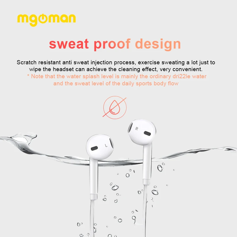 Mgoman S6 спортивные наушники-вкладыши Buletooth наушники стерео универсальные для