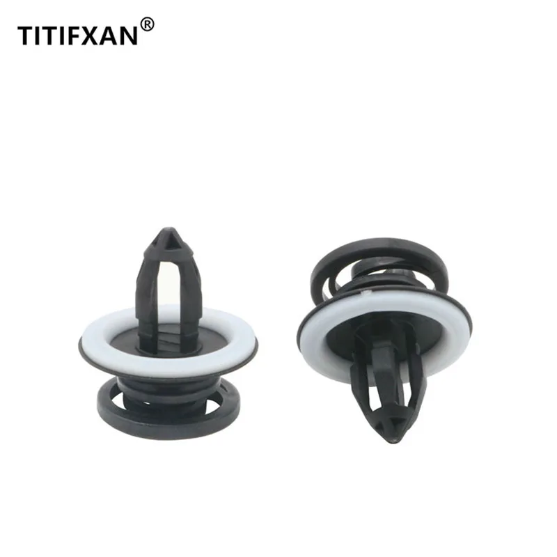 20 шт. пластиковые крепежные зажимы на дверную панель автомобиля для Audi 03 08 A4 B6